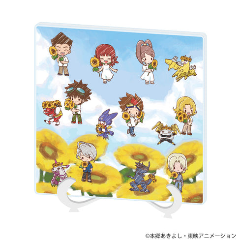 『デジモンクロスウォーズ』アクリルアートボード01/集合デザイン(グラフアートイラスト)